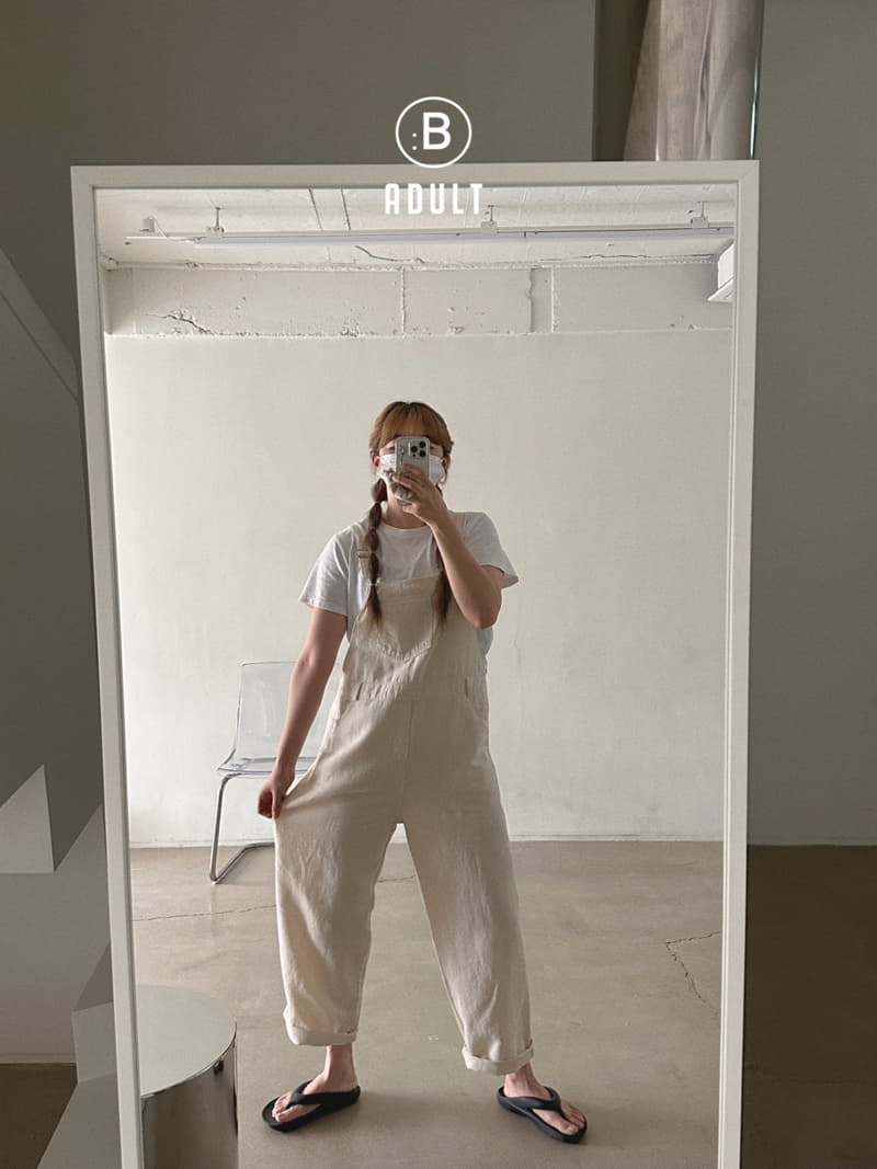 Bella Bambina - Korean Women Fashion - #restrostyle - Cud Linen Dungarees Pants MLm - 6