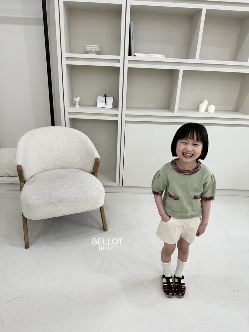 Bellot - Korean Children Fashion - #childrensboutique - Daisy Knit Tee - 10