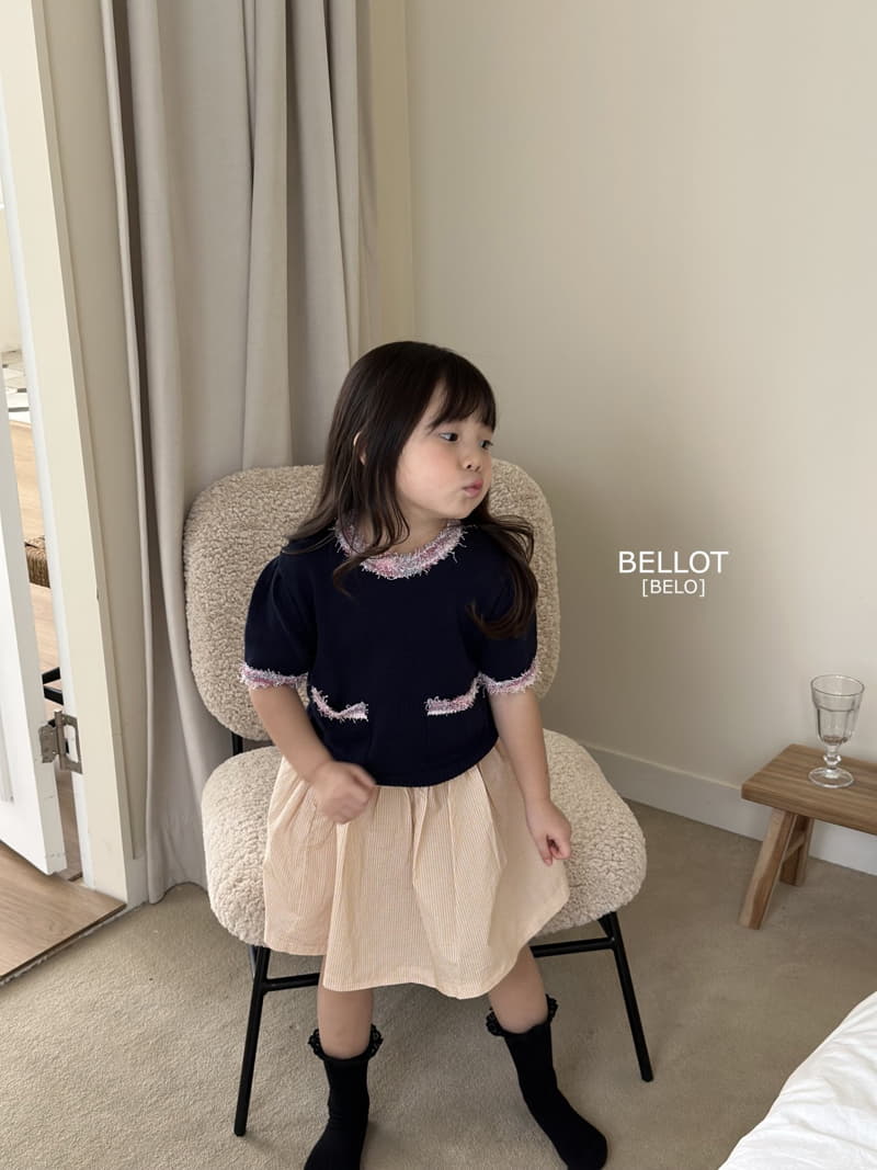 Bellot - Korean Children Fashion - #discoveringself - Daisy Knit Tee - 12