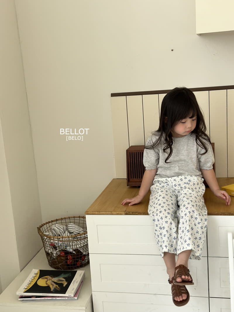 Bellot - Korean Children Fashion - #kidsstore - Flower Pants - 6