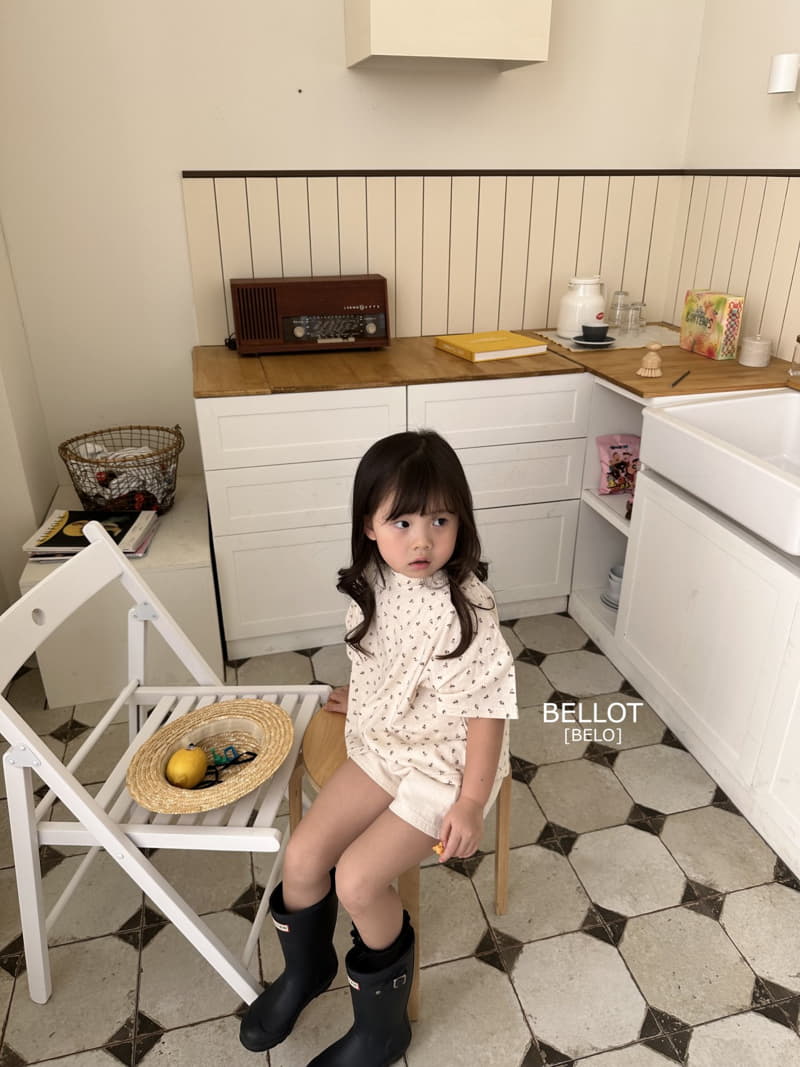 Bellot - Korean Children Fashion - #kidzfashiontrend - Flower Tee - 3
