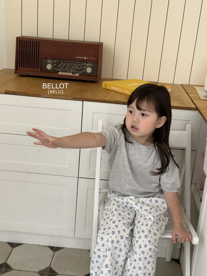 Bellot - Korean Children Fashion - #littlefashionista - Flower Pants - 9