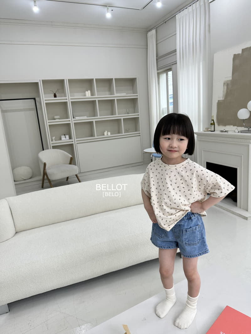 Bellot - Korean Children Fashion - #littlefashionista - Flower Tee - 5