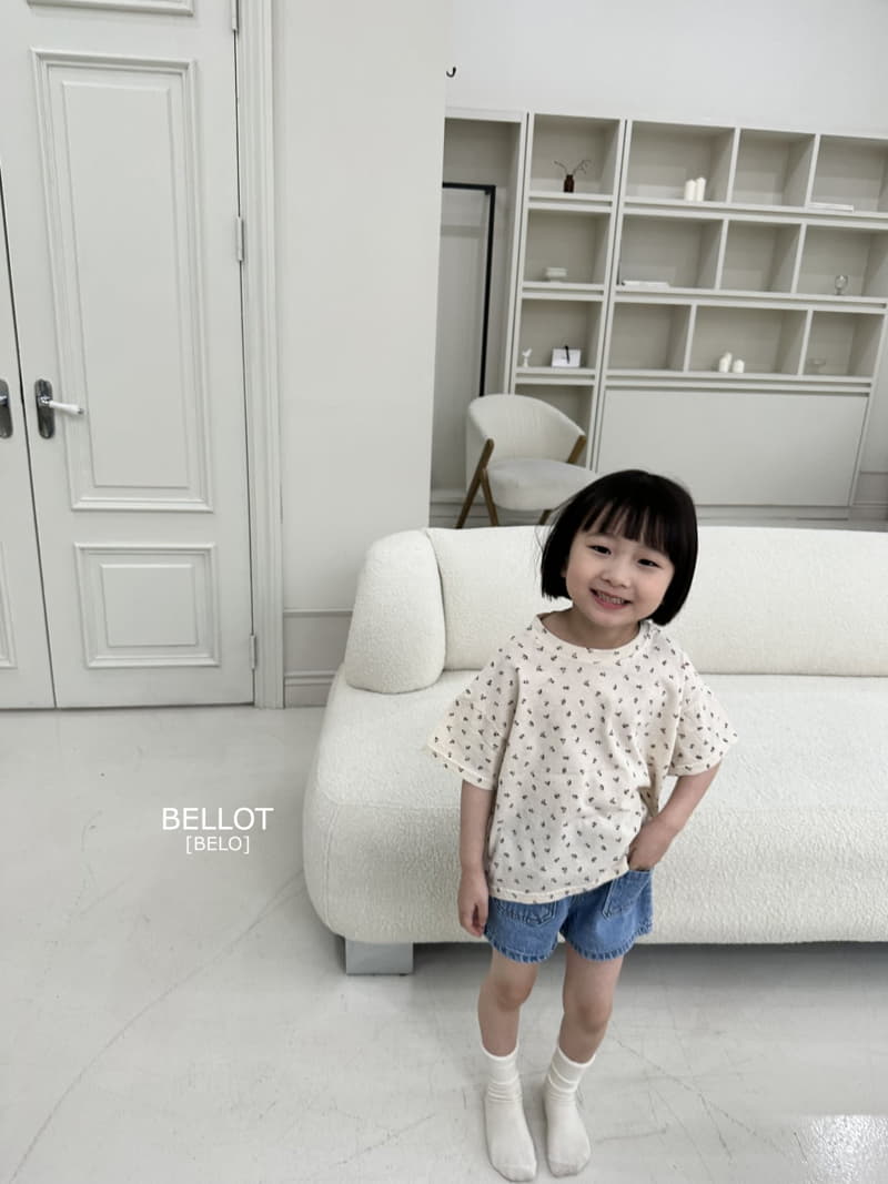 Bellot - Korean Children Fashion - #magicofchildhood - Flower Tee - 6
