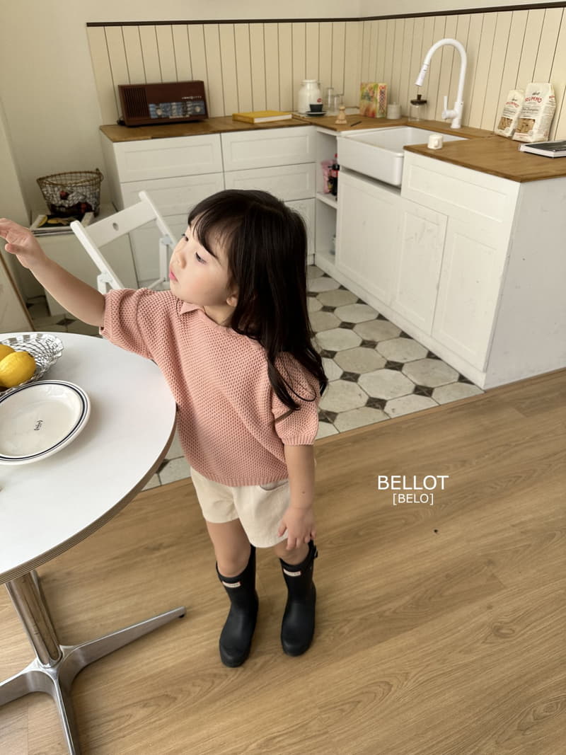 Bellot - Korean Children Fashion - #prettylittlegirls - Monchell Collar Tee - 2