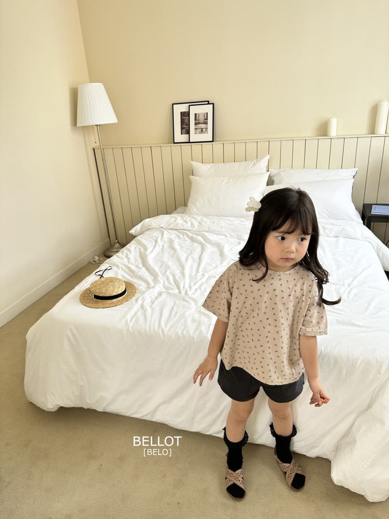 Bellot - Korean Children Fashion - #prettylittlegirls - Flower Tee - 8