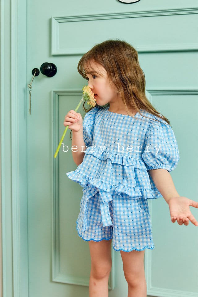 Berry Berry - Korean Children Fashion - #childofig - Pop Corn Top Bottom Set - 6