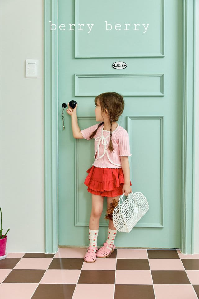Berry Berry - Korean Children Fashion - #prettylittlegirls - Cardigan Set - 4