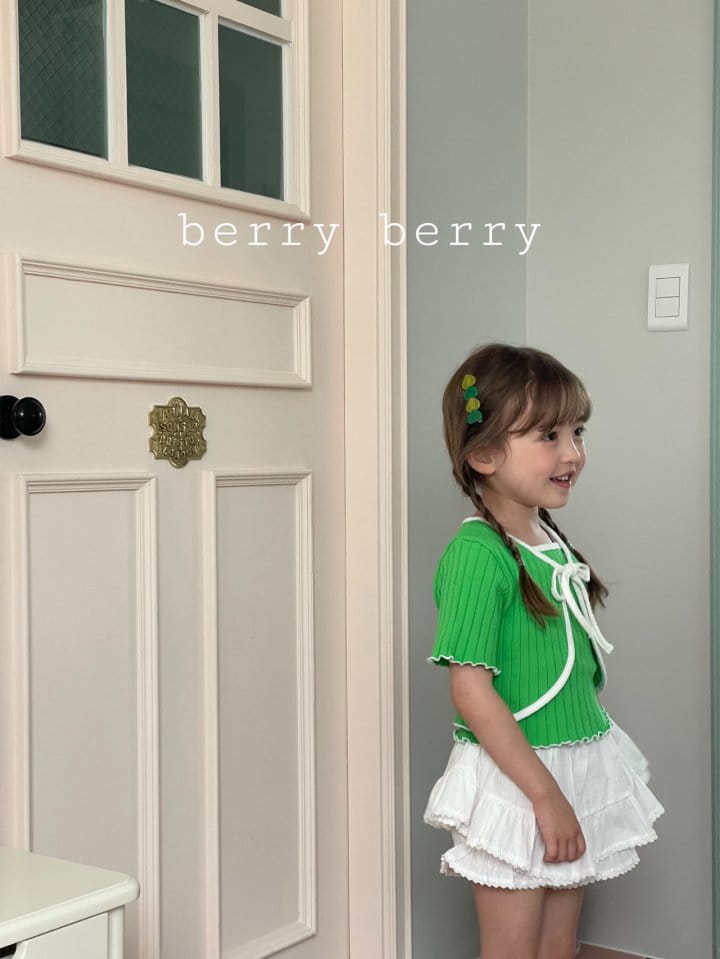Berry Berry - Korean Children Fashion - #childrensboutique - Croki Skirt Pants - 7