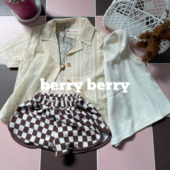 Berry Berry - Korean Children Fashion - #designkidswear - Towel Pants - 2