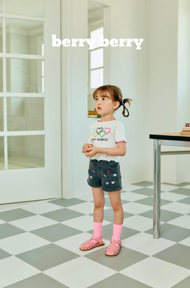 Berry Berry - Korean Children Fashion - #designkidswear - Love Pick Tee - 12
