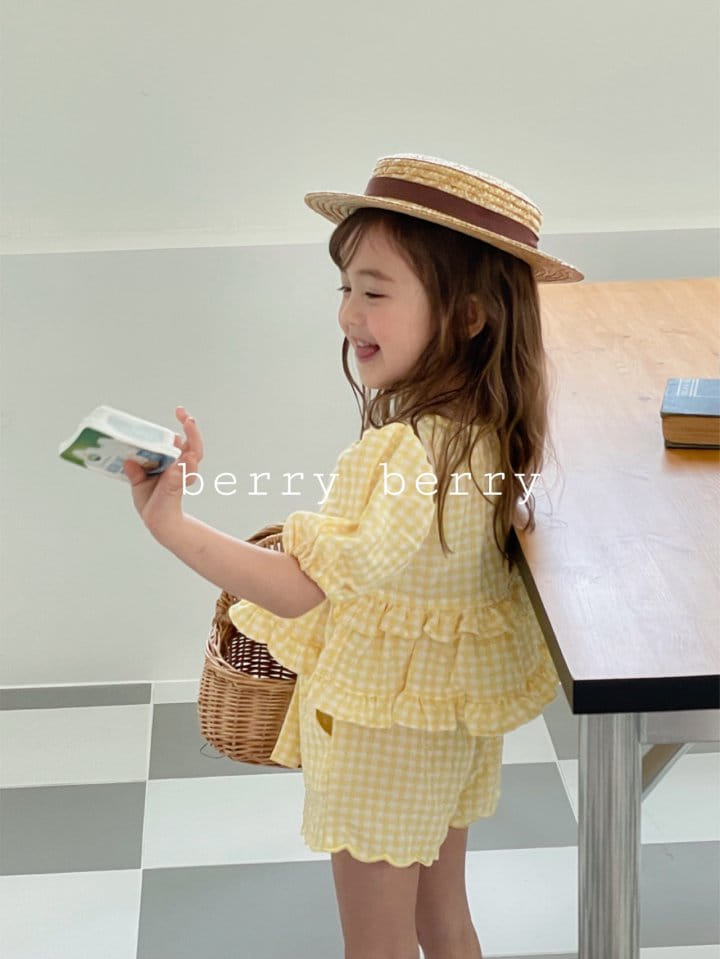 Berry Berry - Korean Children Fashion - #designkidswear - Pop Corn Top Bottom Set - 9
