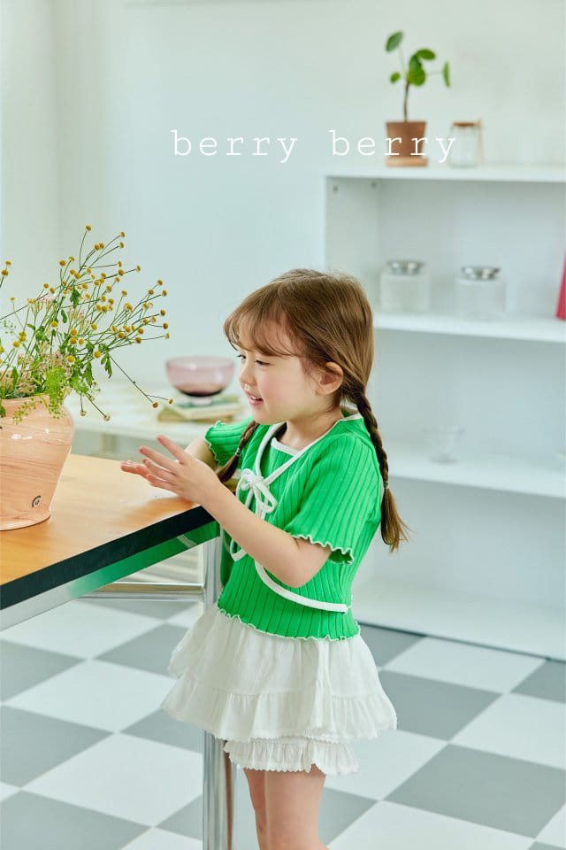 Berry Berry - Korean Children Fashion - #discoveringself - Croki Skirt Pants - 9