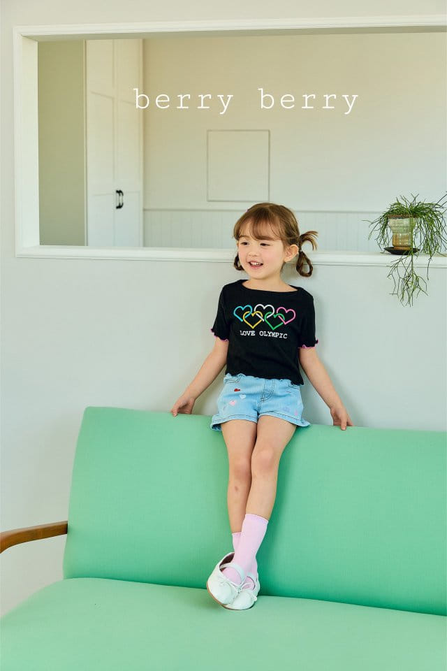 Berry Berry - Korean Children Fashion - #littlefashionista - Love Pick Tee - 5