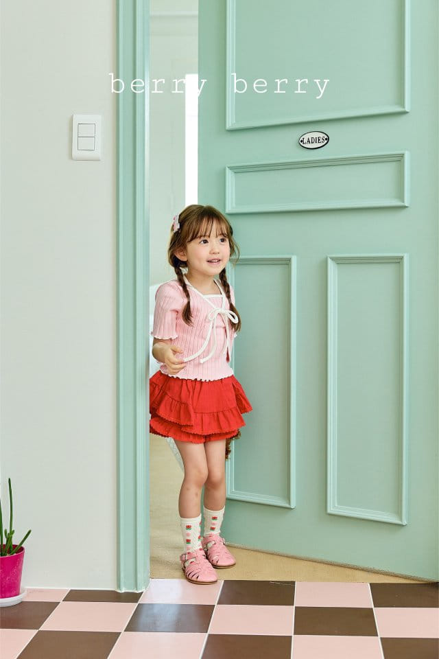 Berry Berry - Korean Children Fashion - #littlefashionista - Croki Skirt Pants