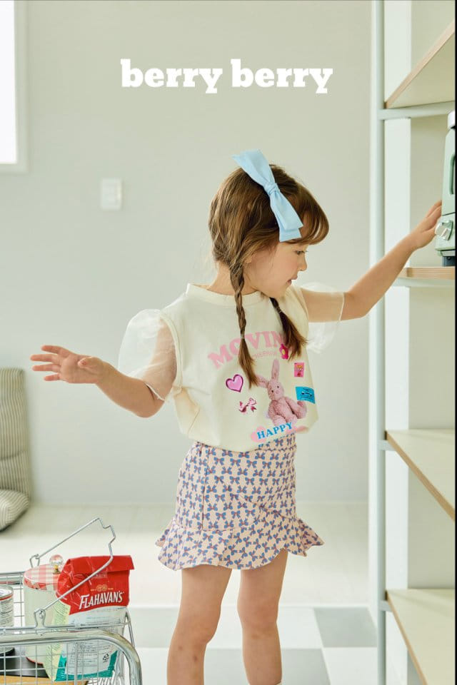Berry Berry - Korean Children Fashion - #magicofchildhood - Happy Rabbit Tee - 11