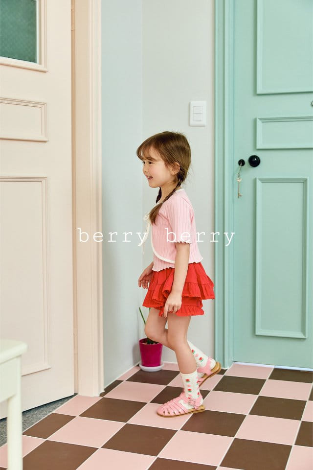 Berry Berry - Korean Children Fashion - #magicofchildhood - Croki Skirt Pants - 2