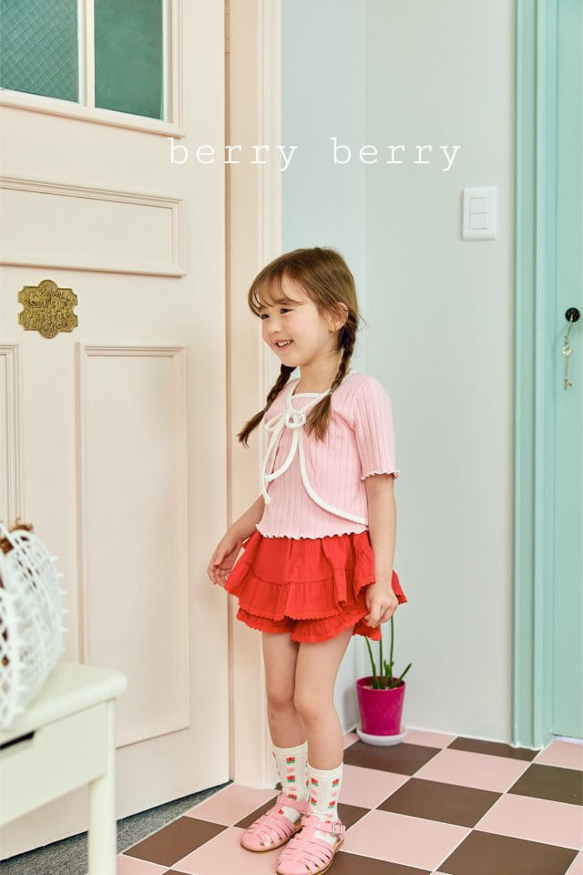 Berry Berry - Korean Children Fashion - #minifashionista - Croki Skirt Pants - 3