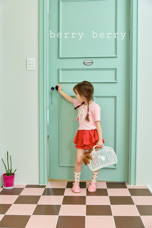 Berry Berry - Korean Children Fashion - #prettylittlegirls - Cardigan Set - 3