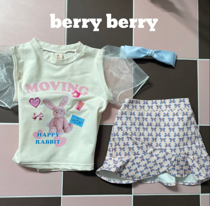 Berry Berry - Korean Children Fashion - #stylishchildhood - Labonbon Skirt