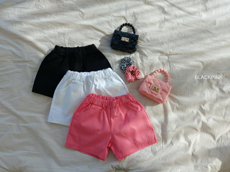 Black Pink - Korean Children Fashion - #childofig - Dailt Shorts - 4
