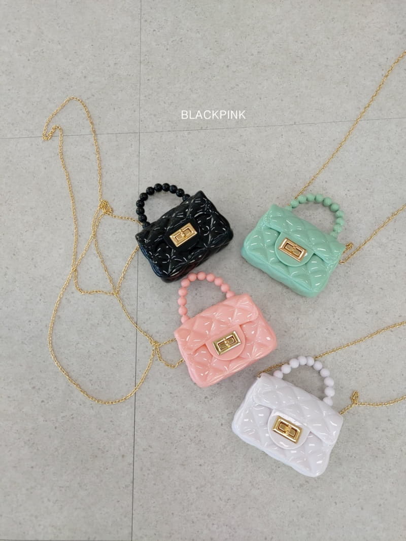Black Pink - Korean Children Fashion - #minifashionista - Jelly Cross Bag - 2