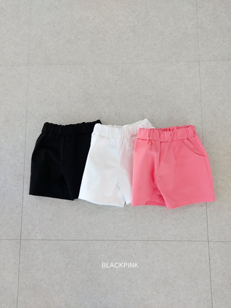 Black Pink - Korean Children Fashion - #minifashionista - Dailt Shorts
