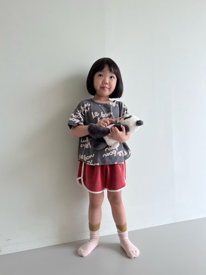 Bon Bon Butik - Korean Children Fashion - #littlefashionista - Terry Shorts - 5
