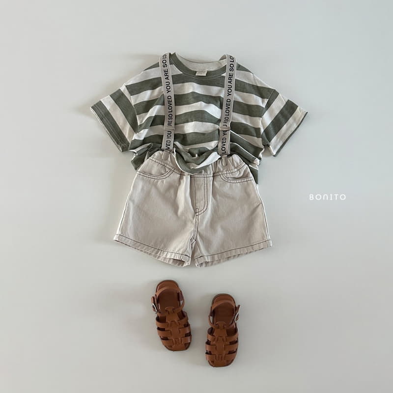 Bonito - Korean Baby Fashion - #babyboutiqueclothing - Cotton Stitch Shorts - 9