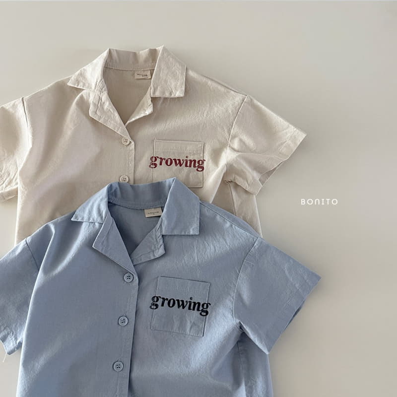 Bonito - Korean Baby Fashion - #babyboutiqueclothing - Growing Shirt - 3