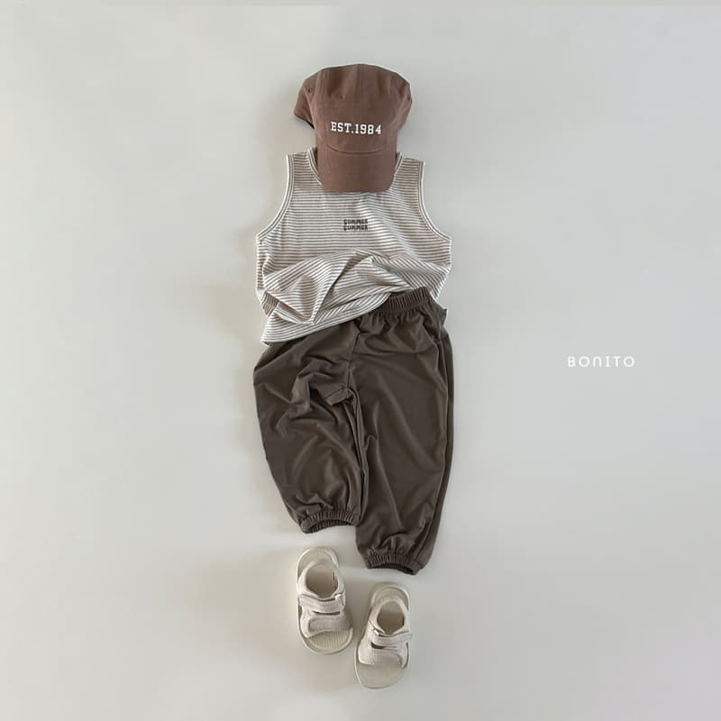 Bonito - Korean Baby Fashion - #babyclothing - Stripes Sleeveless - 7