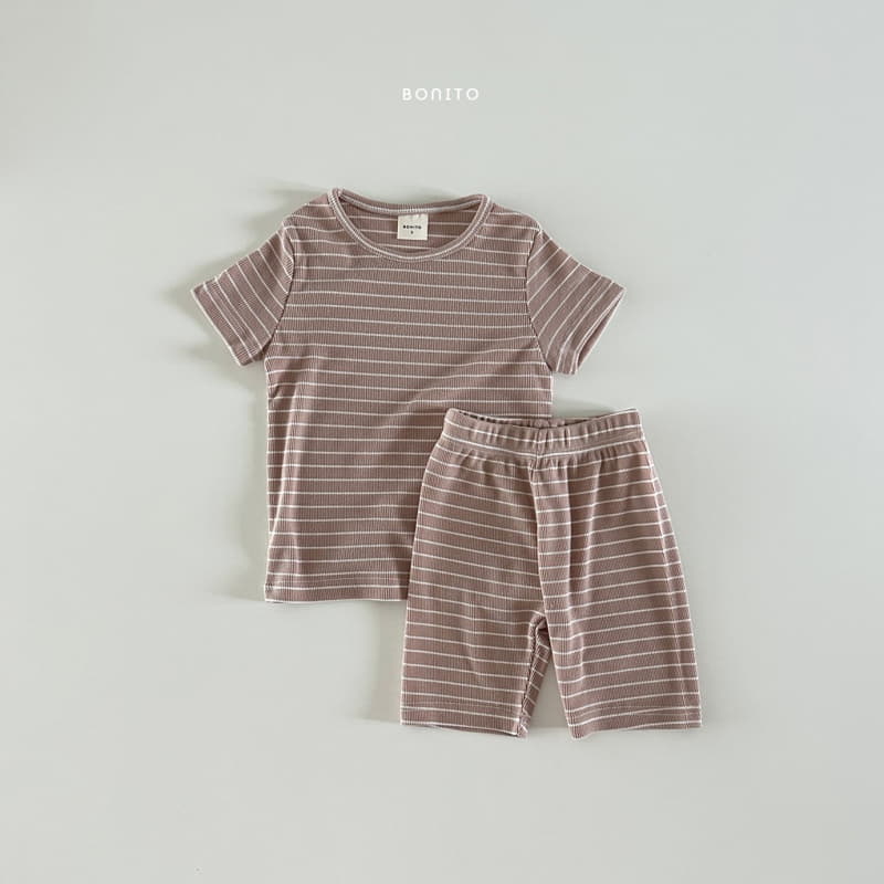 Bonito - Korean Baby Fashion - #babyclothing - Rib Easywear - 4