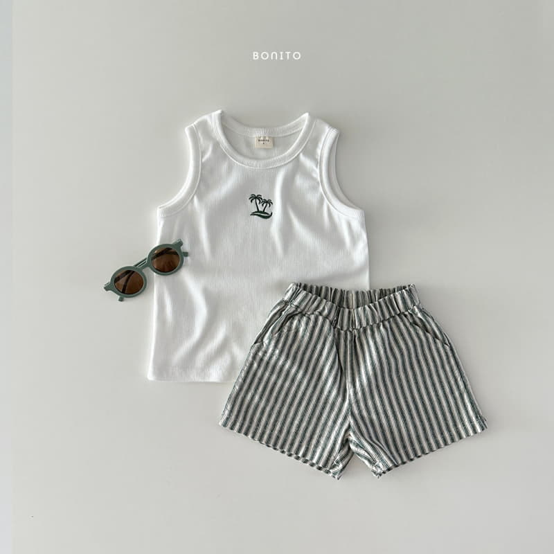 Bonito - Korean Baby Fashion - #babyfever - Palm Sleeveless - 3