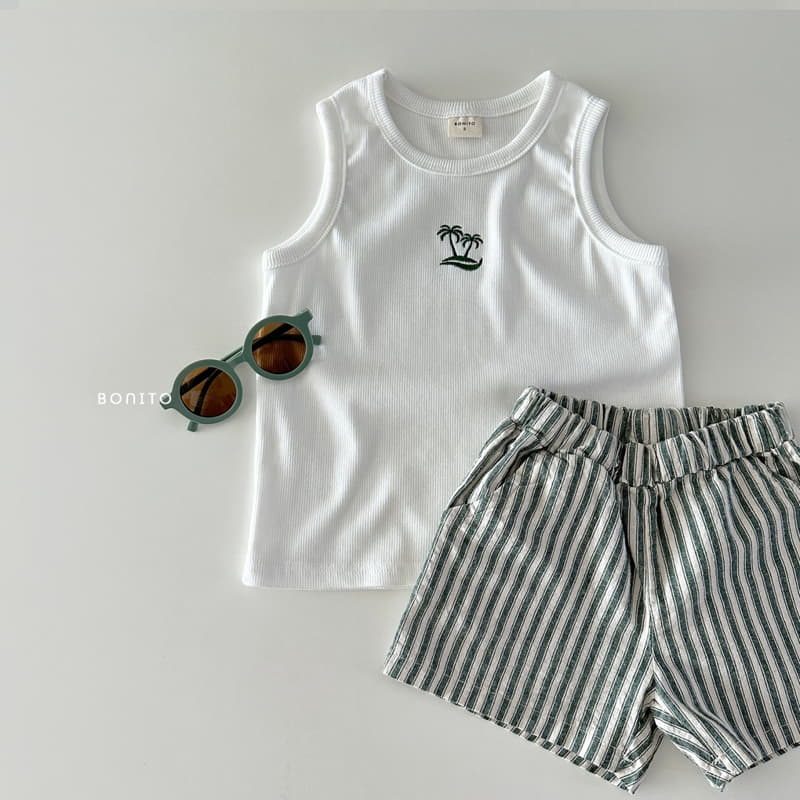 Bonito - Korean Baby Fashion - #babyfever - Palm Sleeveless - 4