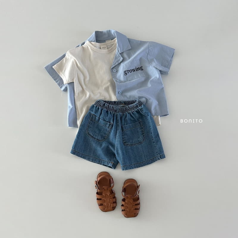 Bonito - Korean Baby Fashion - #babylifestyle - Growing Shirt - 8