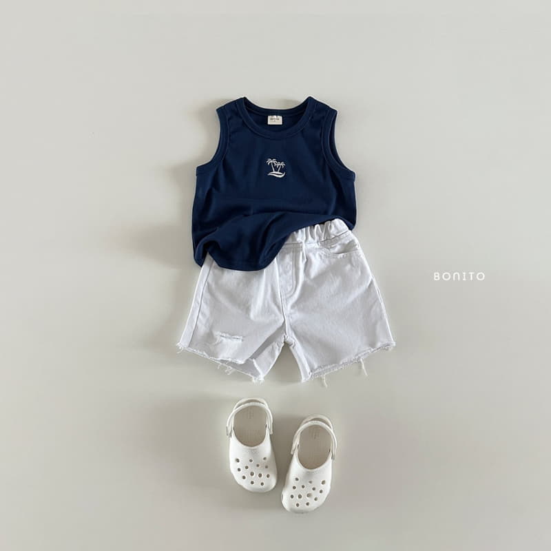 Bonito - Korean Baby Fashion - #babyootd - Palm Sleeveless - 7