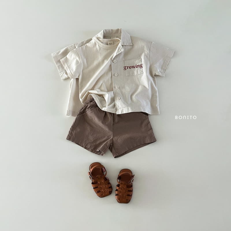 Bonito - Korean Baby Fashion - #babyoutfit - Growing Shirt - 12