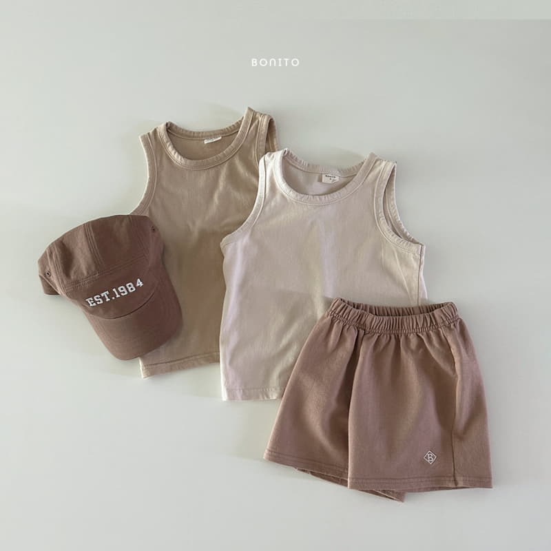 Bonito - Korean Baby Fashion - #onlinebabyshop - 1+1 Sleeveless - 5