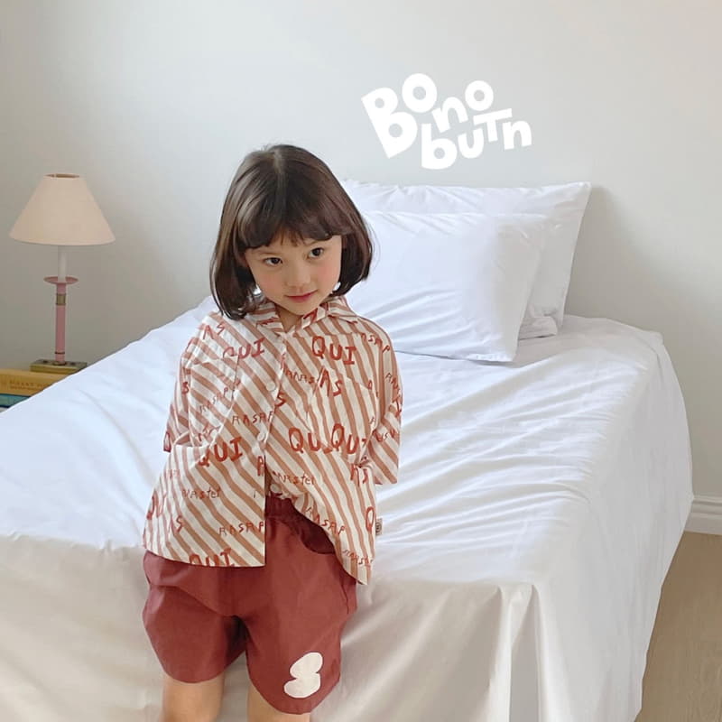 Bonobutton - Korean Children Fashion - #childofig - Tomato Shorts