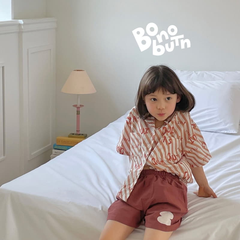Bonobutton - Korean Children Fashion - #childofig - Tomato Shorts - 2