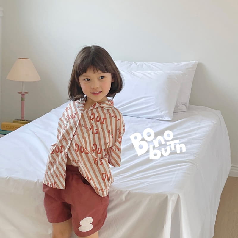 Bonobutton - Korean Children Fashion - #childrensboutique - Tomato Shorts - 4