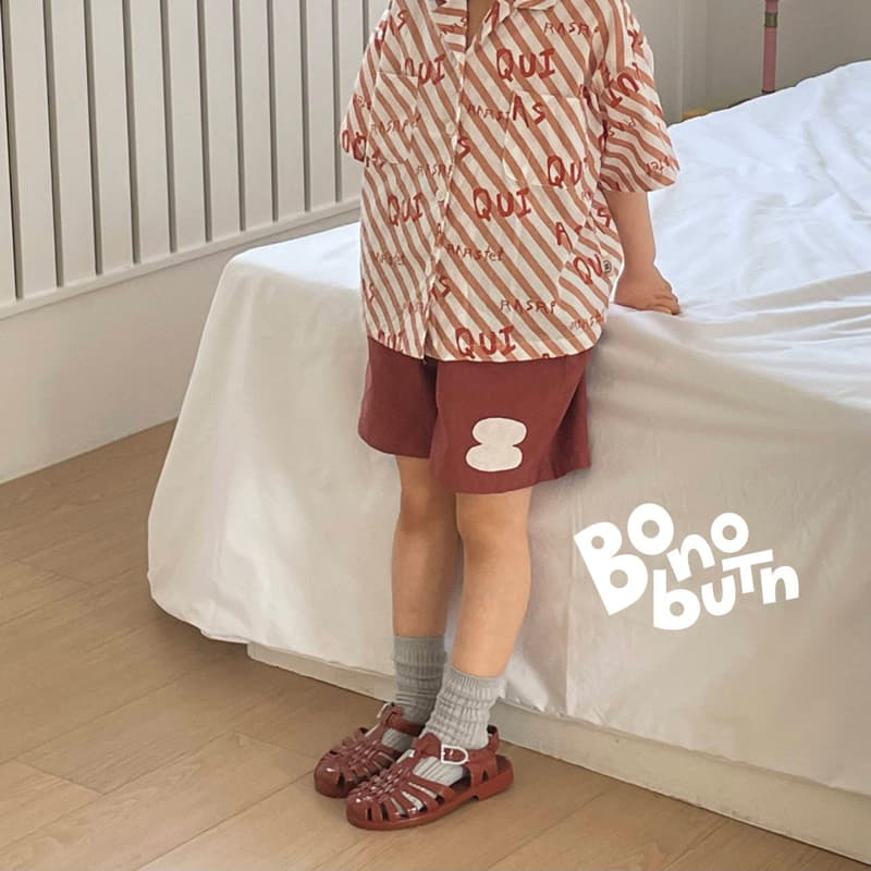 Bonobutton - Korean Children Fashion - #discoveringself - Tomato Shorts - 5