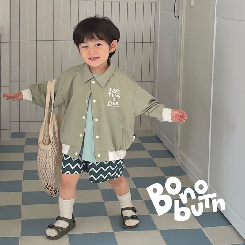 Bonobutton - Korean Children Fashion - #discoveringself - Watter Stripes Shorts - 2
