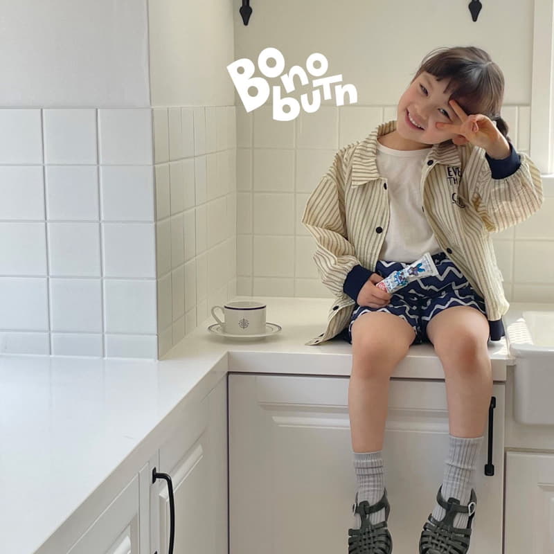 Bonobutton - Korean Children Fashion - #kidzfashiontrend - Cloud Tee - 7