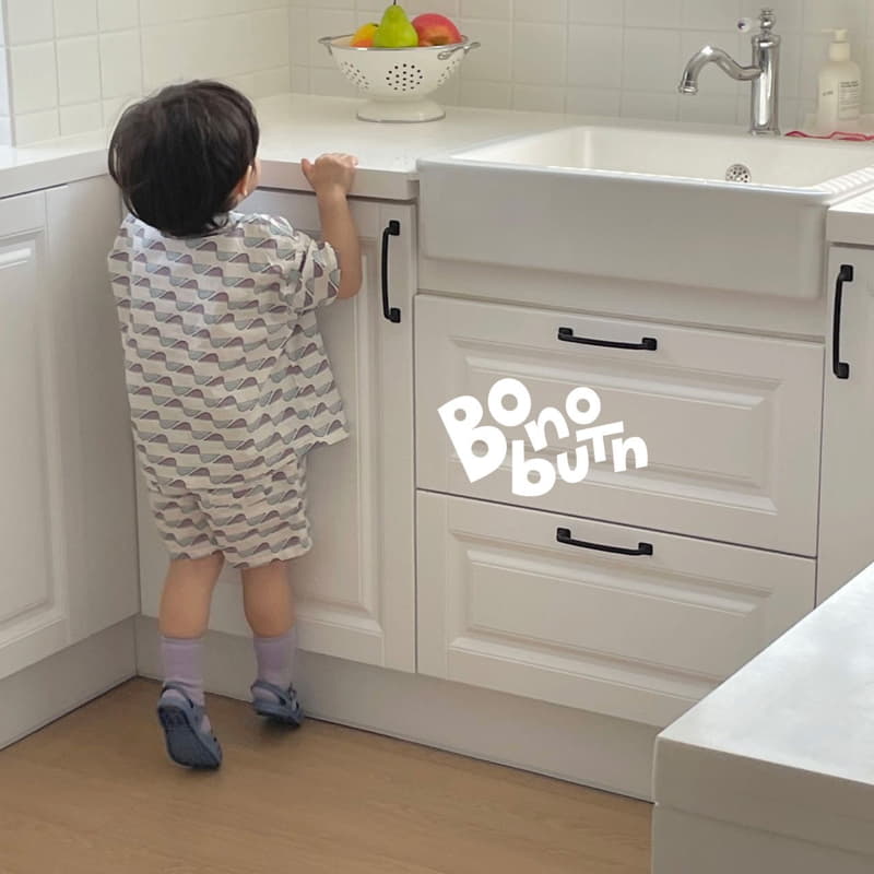 Bonobutton - Korean Children Fashion - #minifashionista - Hedgehog Top Bottom Set - 2