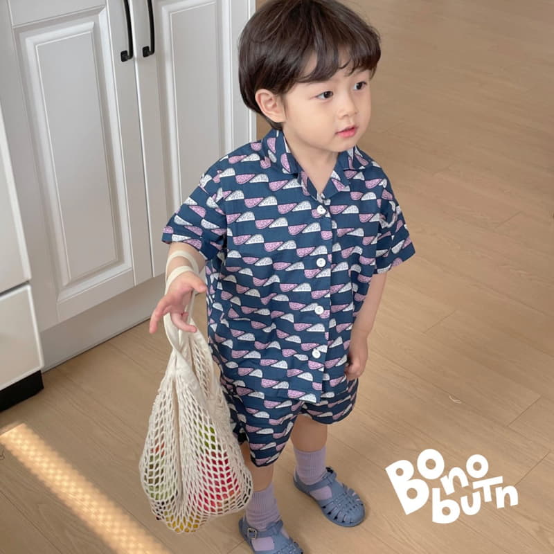 Bonobutton - Korean Children Fashion - #prettylittlegirls - Hedgehog Top Bottom Set - 4