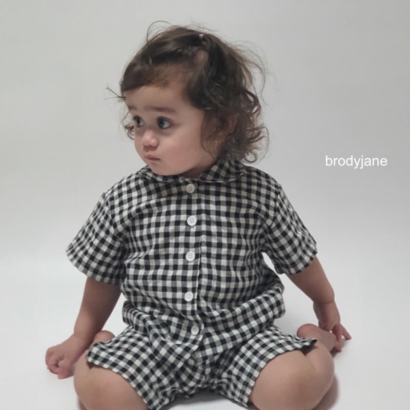 Brody Jane - Korean Children Fashion - #Kfashion4kids - Mono Check Easywear - 3