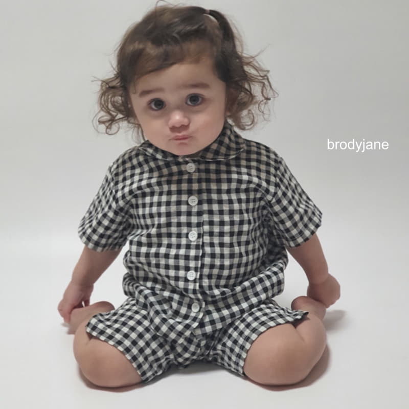 Brody Jane - Korean Children Fashion - #Kfashion4kids - Mono Check Easywear - 4