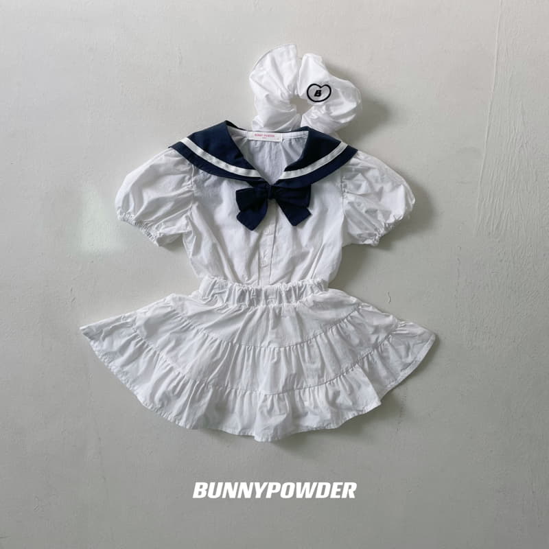 Bunny Powder - Korean Children Fashion - #kidsshorts - Mue Mue Blouse - 2