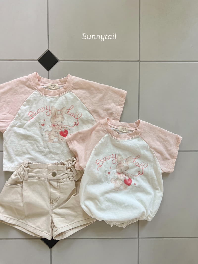 Bunnytail - Korean Children Fashion - #kidsshorts - Bunny Tee - 8